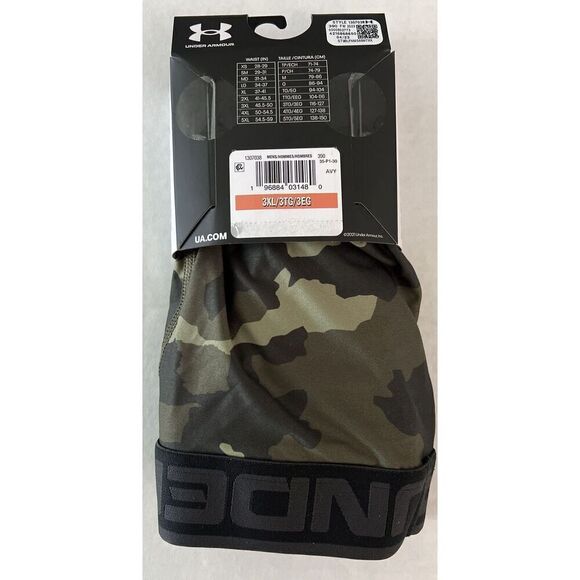 Under armour Boxers Mens 3XL BoxerJock O Series 6 Inch Green Camouflage - Picture 3 of 4